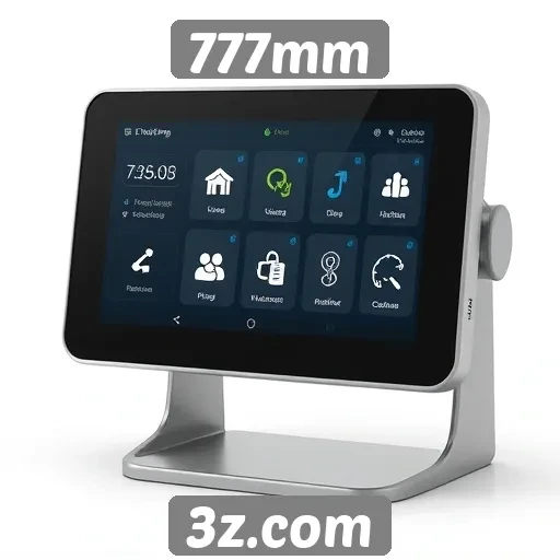 Interface do usuário do 777mm é intuitiva